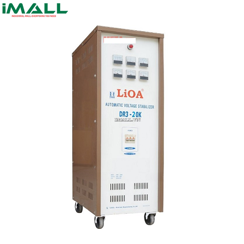 Ổn áp 3 pha khô Lioa DR3 20KII (20KVA/Dải điện áp đầu vào 160V - 430V)