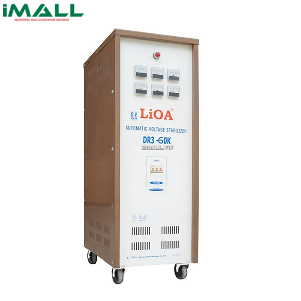 Ổn áp 3 pha khô Lioa DR3 60K 60KVA (Dải điện áp đầu vào 160V - 430V)