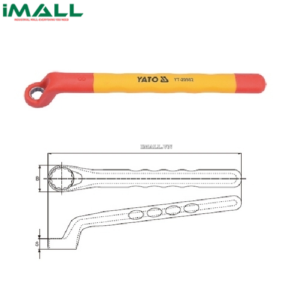 Cờ lê vòng cách điện Yato YT-20984 (10mm)