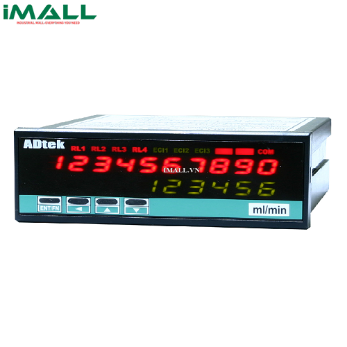 Đồng hồ đếm xung gắn tủ Adtek CS2-MC (0.01Hz~6KHz, 2 kênh)