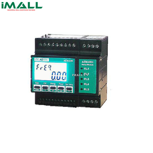 Đồng hồ đo công suất đa năng ADTEK AEM-DR12 (1P2W, DIN rail, RS485)