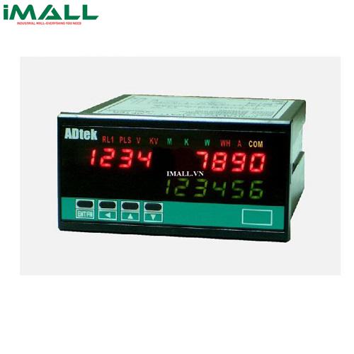 Đồng hồ đo công suất gắn tủ Adtek MWH-10A (10Digit)0