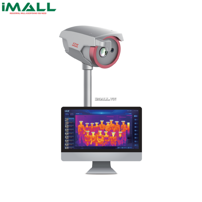Hệ thống camera đo nhiệt độ hồng ngoại tự động CEM AI-2021A (IR 384x288, 20-50°C, 1.89mrad)