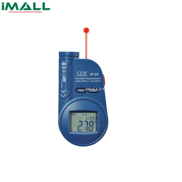 Máy đo nhiệt độ hồng ngoại CEM IR-88G (-20°C~500°C, 6: 1)