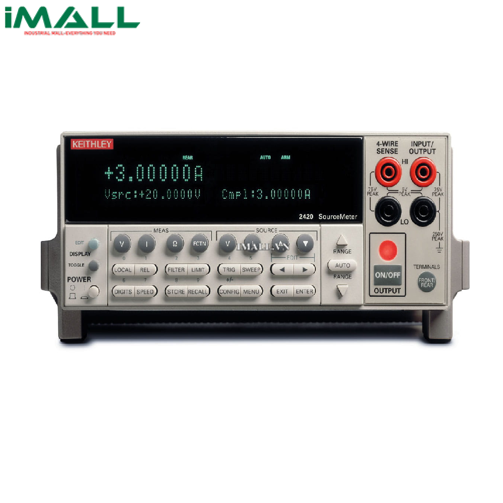 Máy kiểm tra đặc tính linh kiện bán dẫn KEITHLEY 2400-C (200V,1A, 0.012%, Contact check)
