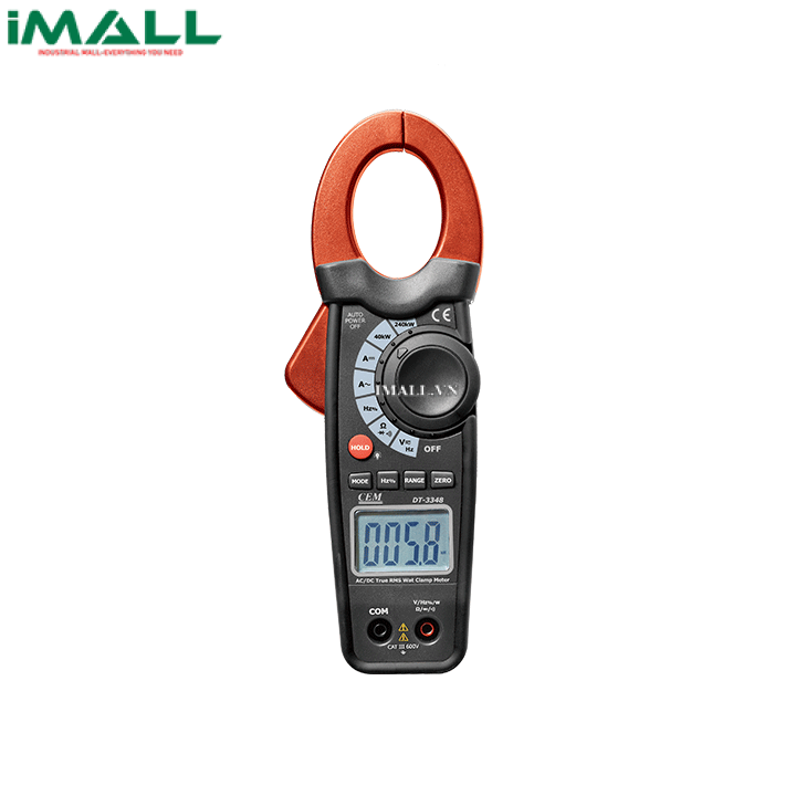 Ampe kìm đo công suất AC CEM DT-3348 (240kW, AC/DC-1000A/600V, True RMS)0