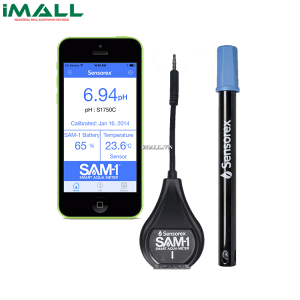 Bộ Kit đo pH với cảm biến nhiệt độ Smart SENSOREX SAM1-2900