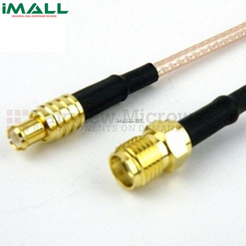 Cáp MCX Plug - SMA Female Fairview FMC0713315 (RG-316 Coax; 3 GHz )