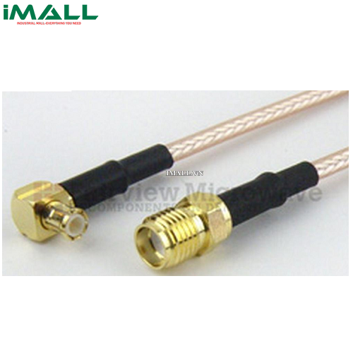 Cáp SMA Female - RA MCX Plug Fairview FMC1317315LF ( RG-316 Coax; 3 GHz )