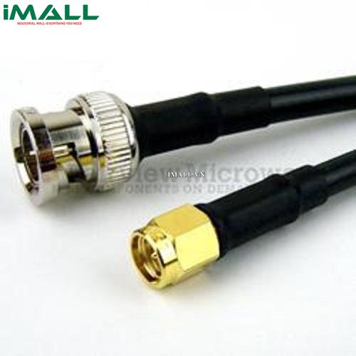 Cáp SMA Male - BNC Male Cable Fairview FMC0208058 (RG-58 Coax; 1 GHz )0