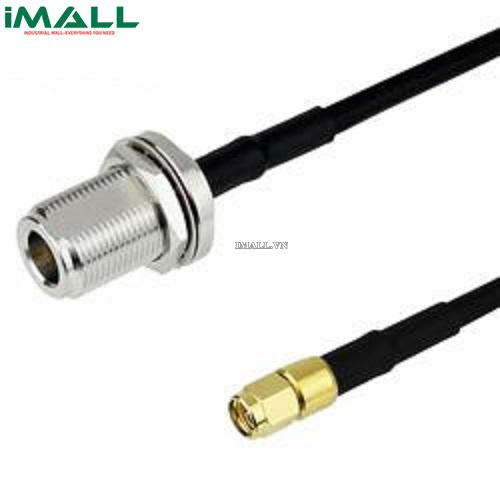 Cáp SMA Male - N Female Fairview FMC0211202 (LMR-200-FR Coax; 3 GHz )
