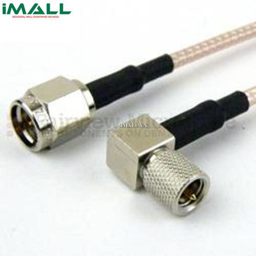 Cáp SMA Male - RA 10-32 Male Bulkhead Fairview FMC0214315 (RG-316 Coax; 1 GHz )