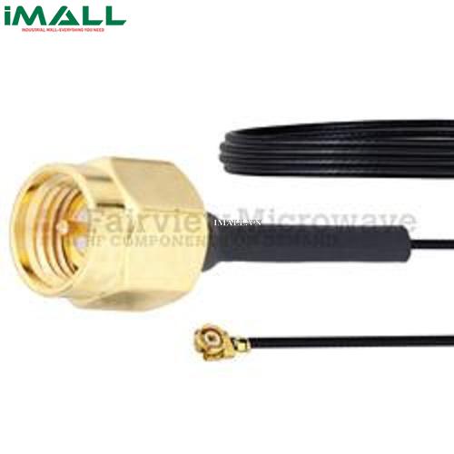 Cáp SMA Male - UMCX 2.1 Plug Fairview FMCA1028 ( 0.81mm Coax; 6 GHz )