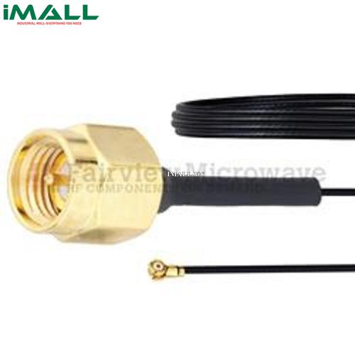 Cáp SMA Male - WMCX 1.6 Plug Fairview FMCA1029 (0.81mm Coax; 6 GHz )