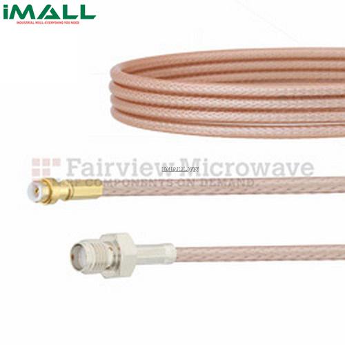 Cáp Snap-On MMBX Plug - SMA Female Fairview FMCA1429 (RG316 Coax; 3 GHz )