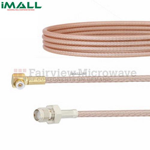 Cáp Snap-On RA MMBX Plug - SMA Female Fairview FMCA1430 (RG316 Coax; 3 GHz )