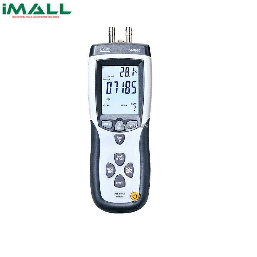 Máy đo áp suất và lưu lượng dòng khí CEM DT-89200