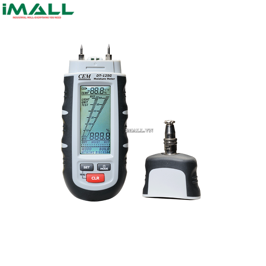 Máy đo độ ẩm gỗ CEM DT-125G0