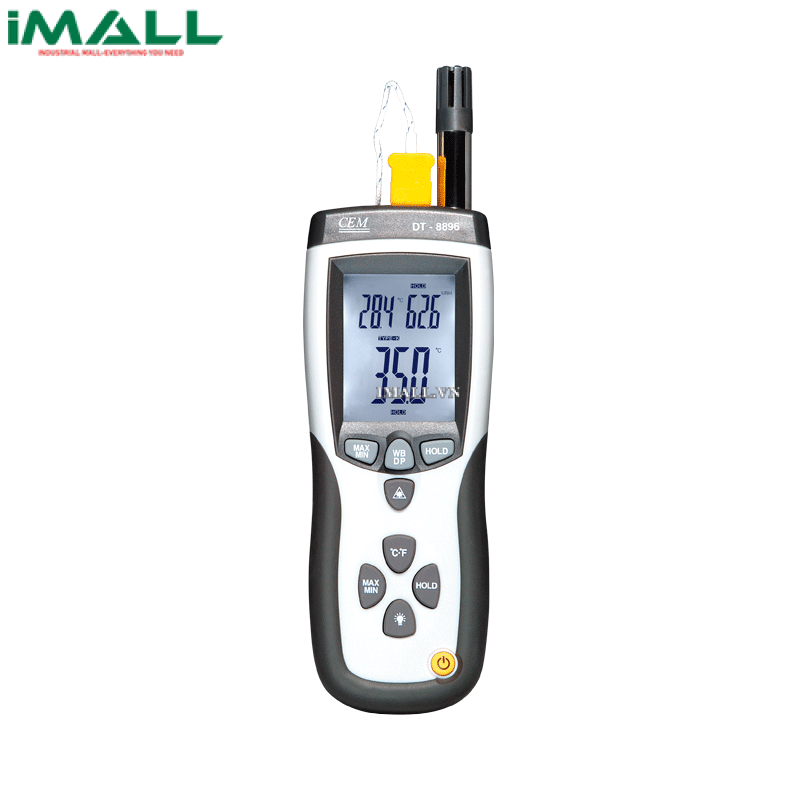 Máy đo độ ẩm và nhiệt kế hồng ngoại CEM DT-8896