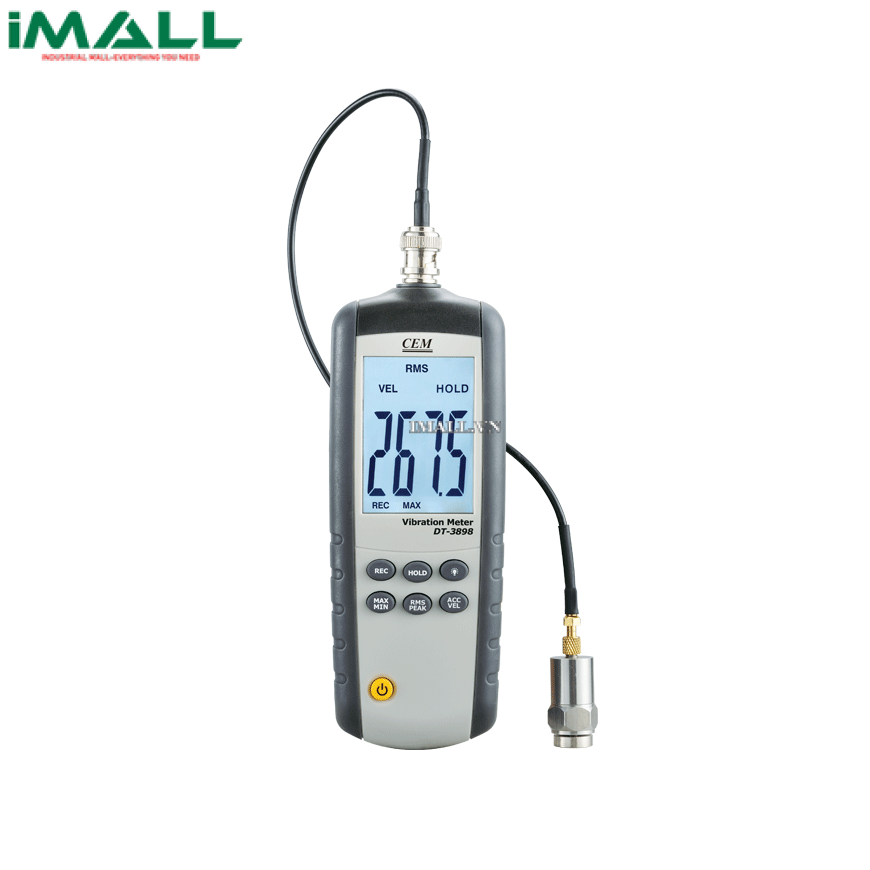Máy đo độ rung trong công nghiệp CEM DT-3898 (0.5~199.9mm/s)