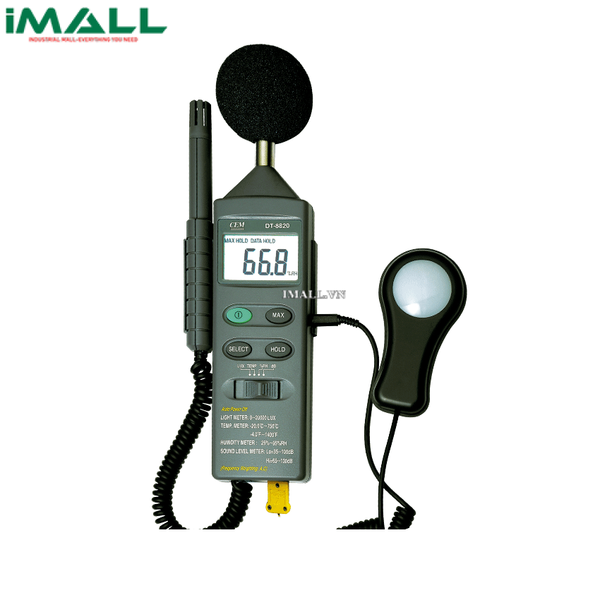 Máy đo môi trường đa năng 4 trong 1 CEM DT-88200