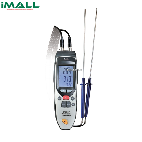 Máy đo nhiệt độ cặp nhiệt loại K/J CEM DT-852A-P (-200°C~850°C)