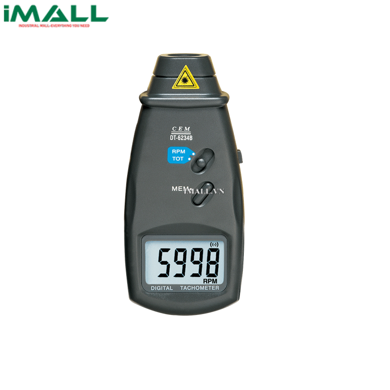 Máy đo tốc độ vòng quay CEM DT-6236B (5~99,999 RPM)