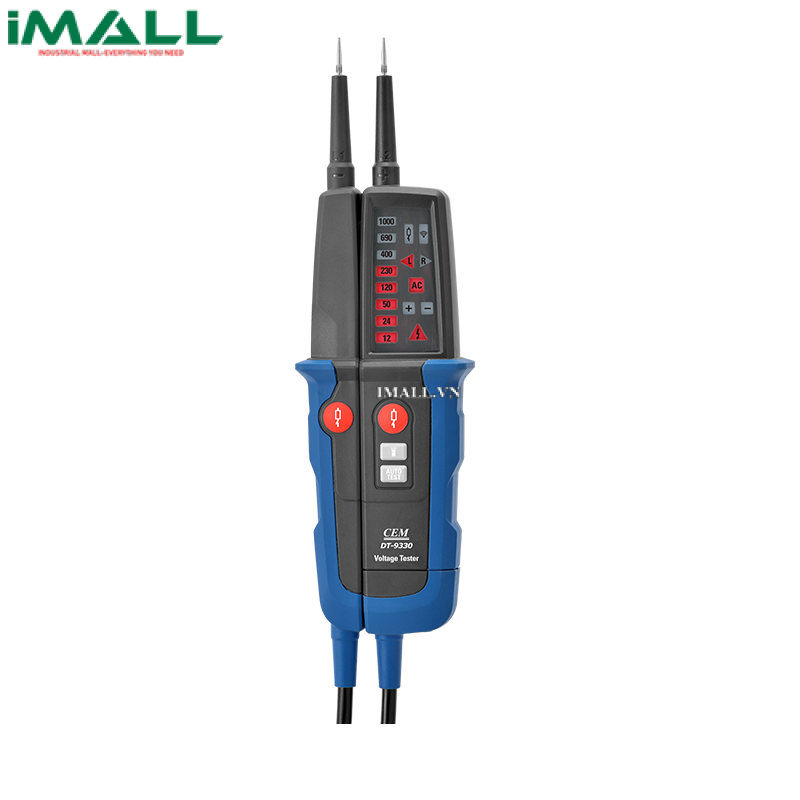Máy kiểm tra điện áp CEM DT-9330 (LED 12V~600V AC/DC)