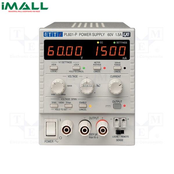 Nguồn một chiều DC điện áp cao để bàn TTI PL601-P(G) (0-60V/0-1.5A; USB/RS232/LAN(LXI)/Analog/GPIB)