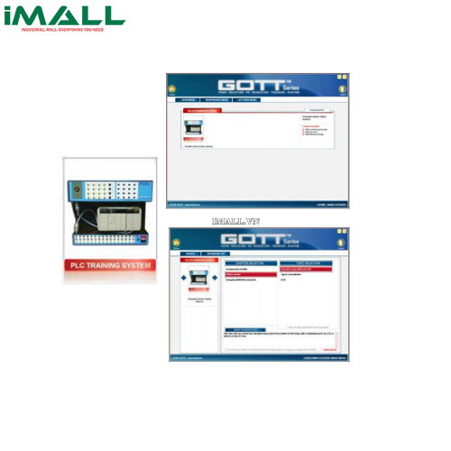 Phần mềm hệ thống thực hành PLC trong GOTT-CBT GOTT GOTT-PTS-M08 (820-000)0