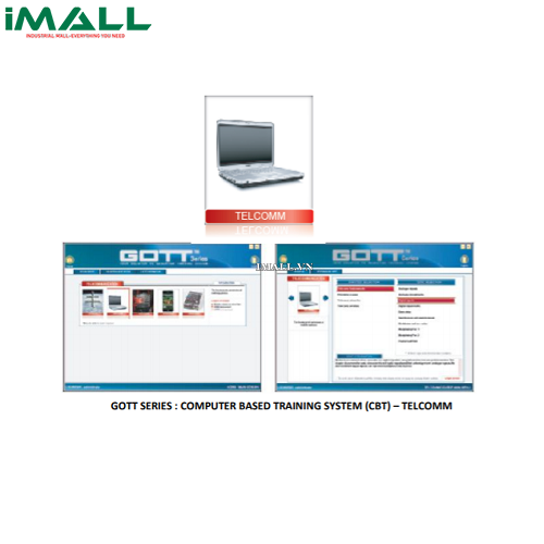 Phần mềm thực hành viễn thông trong GOTT-CBT GOTT GOTT-TELCOMM-M01 (820-201)
