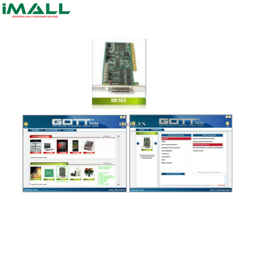 Phần mềm thực hành xử lý sự cố điện trong GOTT-CBT GOTT GOTT-EE103-M09 (820-322)