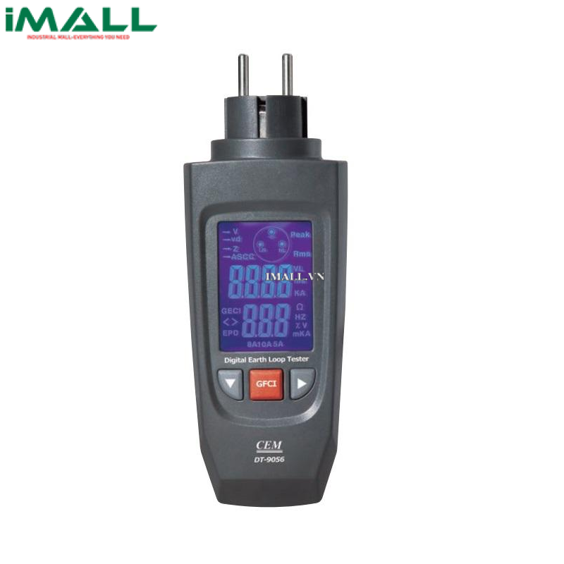 Thiết bị đo điện trở đất và kiểm tra mạch vòng CEM DT-9056 (0.00Ω~3.00Ω)