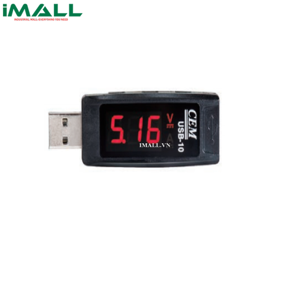 Thiết bị kiểm tra dòng điện/điện áp DC CEM USB-10 (3~9V, 0~3A)