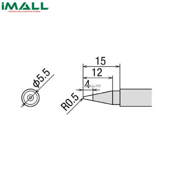 Đầu mỏ hàn Goot PX-2RT-B (dùng cho PX201)0