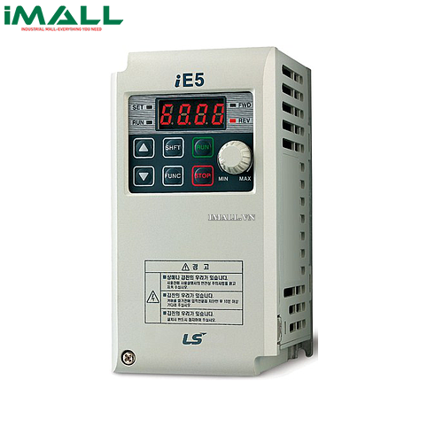 Biến tần LS iE5 SV001iE5-2 ( 3 pha, 230V, 0.1kW, hãm động năng)0