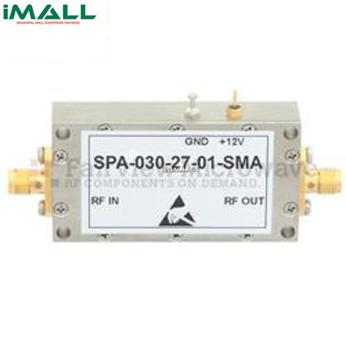 Bộ khuếch đại Fairview SPA-030-27-01-SMA (27 dB, SMA Female ; 20 MHz - 3 GHz ; 30 dBm P1dB)