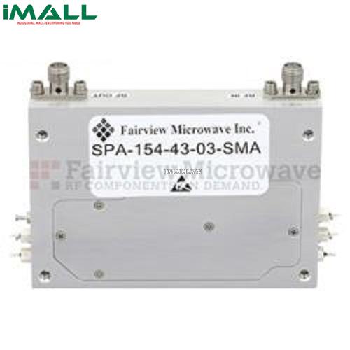 Bộ khuếch đại Fairview SPA-154-43-03-SMA (43 dB, SMA Female ; 14.4 GHz - 15.4 GHz ; 34.8 dBm P1dB)0