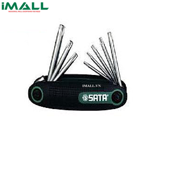 Bộ lục giác sao gập 8 chi tiết SATA 09123 (T9~T40)0
