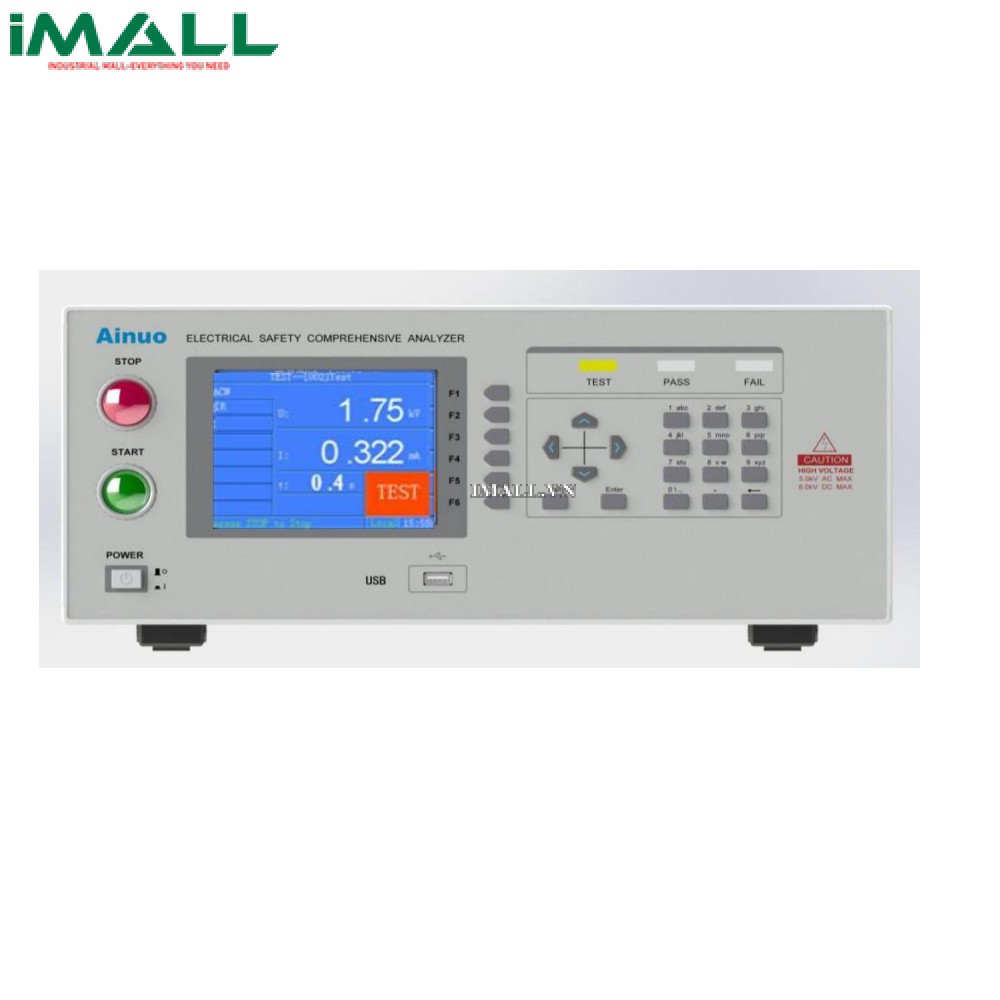 Máy kiểm tra an toàn điện Ainuo AN9640BV3(F) (5KV AC/6KV DC/100mA)