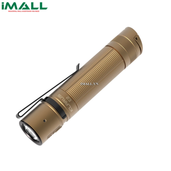 Đèn Pin Siêu Sáng KLARUS E2 (KLAE2S, LED CREE XHP35 HI, 1600 Lumen, Chiếu Xa 190m, kèm Pin 18650 3600mAh)
