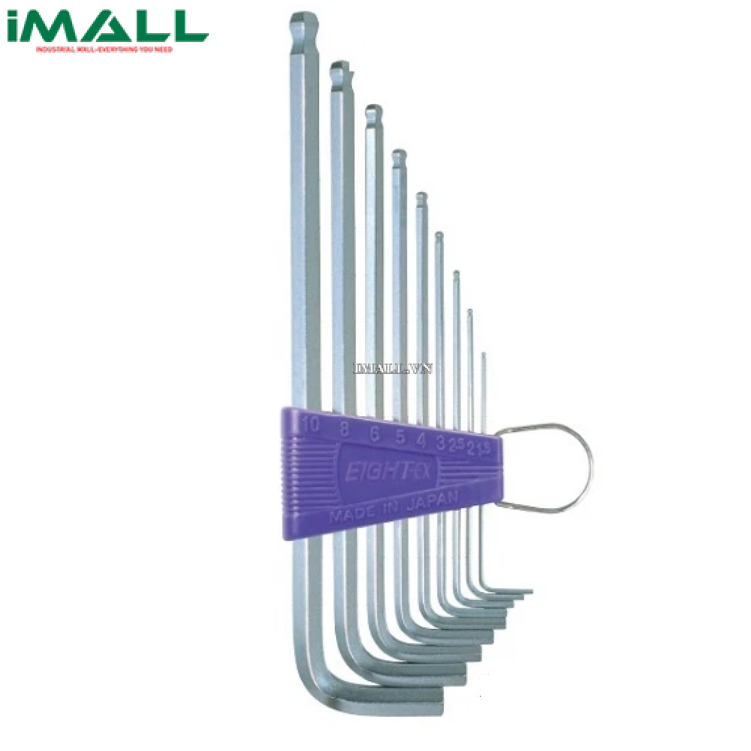 Bộ lục giác chìm EIGHT TLS-9 (9 cái, 1.5~10mm)0