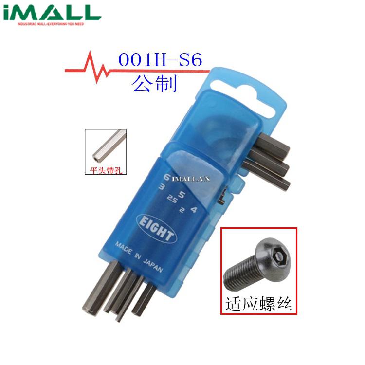 Bộ lục giác có lỗ EIGHT 001H-S6 (6 cái, 2~6mm)0