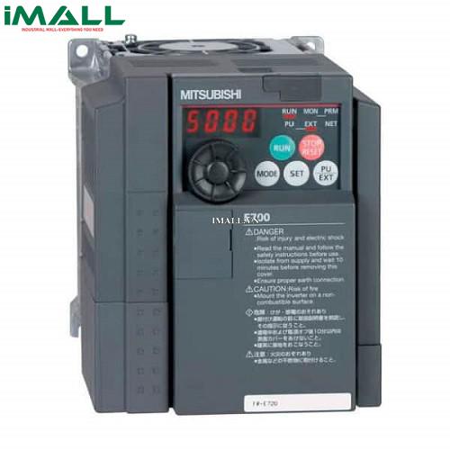 Biến tần Mitsubishi FR-E720S-1.5K (1.5kW 1 Pha 220V)0