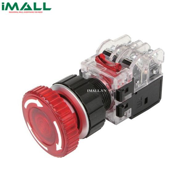 Công tắc dừng khẩn Hanyoung nux MRA-NR1A0R (Đèn Đỏ 110-220V 25mm)0