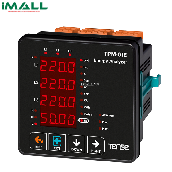 Đồng hồ đa năng phân tích năng lượng TENSE TPM-01E