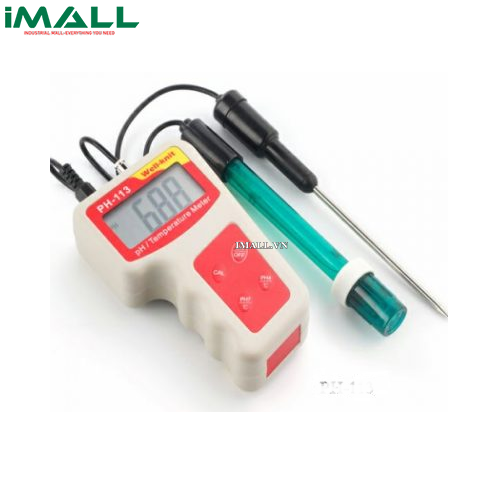 Máy đo pH và nhiệt độ HINOTEK PH-113 (pH: 0.00∼14.00 pH, 0∼100°C)