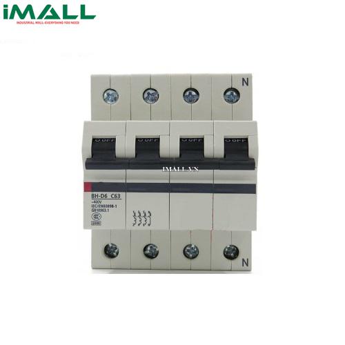 MCB Mitsubishi BH-D6 4P 10A (6kA C N)0