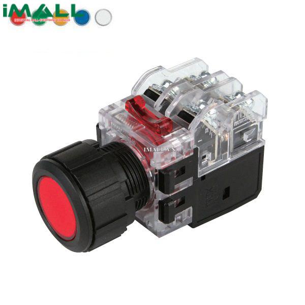Nút nhấn giữ Hanyoung nux MRX-KA1A0Y (25mm đèn Vàng 110-220V)0