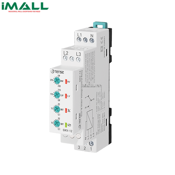 Relay bảo vệ điện áp (dùng cho mạng điện 3P4W) Tense GKV-120